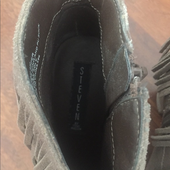 Steven fringed bootie 👢 taupe suede size 8️⃣ - Picture 4 of 4